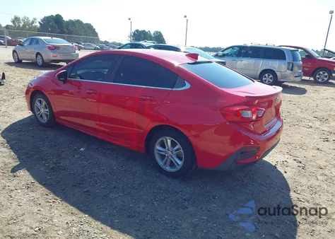 2016 Chevrolet Cruze Lt Auto z USA, uszkodzony, nr VIN 1G1BE5SM2G7230849